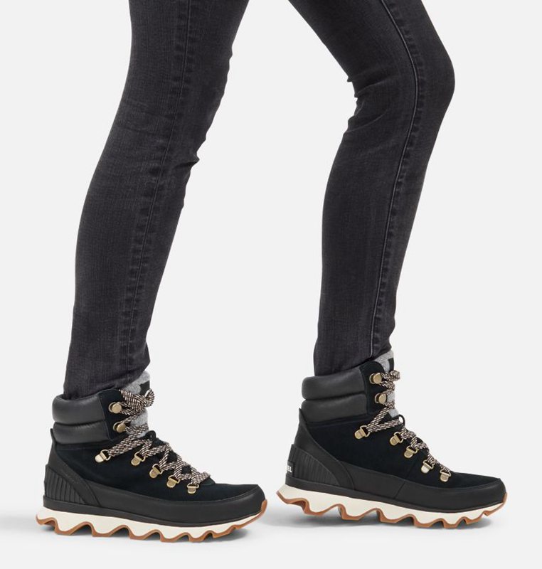 Botas De Invierno Sorel Mujer - Kinetic™ Conquest Bajas Negras - 01976-AJMS